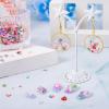 100G Polymer Clay Beads No Hole Polymer Clay Cabochons Assorted Clay Flatback Beads Cute Fun Heishi Clay Bead Charms for Nail Art Hair Clip Scrapbooking Decor Epoxy Jewelry Making view 3