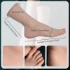 YUAIWOV Realistic Silicone Mannequin Foot with Bone, Female Silicone Fake Foot Model for Display Jewelry, Sandals, Shoes and Socks ,1Pair,Bone view 2