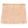uxcell 5 Yards 6 Inch Chainette Fringe Trim Tassel Sewing Trim Polyester Fringe Trim Ribbon for DIY Sewing Crafts Clothing Lamp Shade Decoration, Carnation view 1