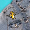 Pawprint Family Julia Donaldson Axel Scheffler The Gruffalo Mouse Character Patch Sew On Patch Official Merchandise, yellow view 2