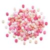 Fashewelry 2450pcs 4mm Glass Seed Beads 6/0 Friendship Bracelet Beads Small Pony Beads Embroidery Beads Crystal Waist Beads for Necklace DIY Jewelry Making Supplies view 1