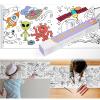 Children's Drawing RollColoring Paper Roll for Kids Gift,120 * 11.8 Inches DIY Painting Drawing Paper Roll, Sticky Drawing Paper Roll, Early Educational Toys for Kids (Universe) view 1