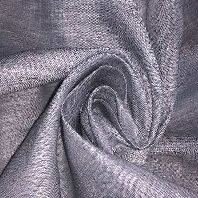 100% Linen 80 LEA 58" Wide Silver Grey [16101]