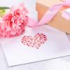 MECCANIXITY 288 Pcs Heart Rhinestone 10mm Self Adhesive Gems Stickers Jewelry Stickers for Jewelry Making, Valentine Makeup, DIY Crafts, Light Blue view 4