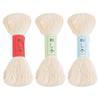 FREEBLOSS 300M Sashiko Thread 3 Skeins 100% Cotton Cord Japanese Quilting & Embroidery Sashiko Threads for Hand Sewing Thick Sashiko Thread for Japanese Embroidery Supplies Embroidery Floss view 1