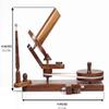 Fresh Craft Empire Wooden Yarn Ball Winder Handcrafted Large Yarn Winder for Knitting & Crocheting - Hand Operated Heavy Duty Natural Ball Winder, Brown, RN-WD1 view 3