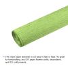 MECCANIXITY Crepe Paper Roll 6.9ft Long 20 Inch Wide for Wedding Ceremony Various Large Festivals Decoration, Light Green view 3