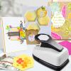 Hexagon Paper Punch, HexagonPunches for Paper Crafts, 1.97 Inch HexagonHole Punches, Large Hole Puncher Shape Hexagon, HexagonCraft Punch for Scrapbooking Cards DIY Arts Projects view 2