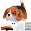CurcKua Needle Felting Kit Beginner Adult Felt Animal Kit Animals Needle Felting Kits for Beginners Cute Dog DIY Felting Wool and Needles Set with Instruction for Needle Felting Craft Project view 4