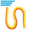 PATIKIL 540 x 10mm Rainbow Quilling Strips Paper,360 Pcs Origami Paper Quilling Strip for Art DIY Hand Craft Christmas, Gradient Yellow view 2