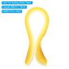 PATIKIL 390 x 7mm Rainbow Quilling Strips Paper,200 Pcs Origami Paper Quilling Strip for Art DIY Hand Craft Christmas, Gradient Light Yellow view 2