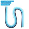 PATIKIL 540 x 10mm Rainbow Quilling Strips Paper,360 Pcs Origami Paper Quilling Strip for Art DIY Hand Craft Christmas, Gradient Blue view 2