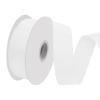 Lrybbon Double Face White 1-1/2 inch50 Yards Grosgrain Ribbon for Gift Wrapping Hair Accessories Flower Bouquet Crafts Weddings view 1
