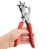 Leather Punch Plier, Carbon Steel Multi Hole Punch Plier for Leather Paper Plastic 2 to 4.5mm, Hole Punches view 4