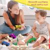 Feradny 42 Pcs Unfinished Wooden Cars Include 18 Wood DIY Car Toys Wood Car Crafts Painting with 24 Painting Tools for Kids Home Activities Arts Crafts Projects Easy Woodworking Party Favors view 3