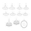 Simplicity SS3031OS Adult Costume Hats Sewing Pattern Packet, Design Code S3031, One Size, Multicolor view 3