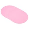 PATIKIL 5.9-inch Round Cardboard Paper, 20 Pcs 200GSM Blank Disc Circles Slices Cutouts Paper for Party Decorations DIY Craft Arts Drawing Painting Writing, Pink view 1