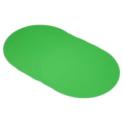 PATIKIL 11.4-inch Round Cardboard Paper, 20 Pcs 200GSM Blank Disc Circles Slices Cutouts Paper for Party Decorations DIY Craft Arts Drawing Painting Writing, Dark Green