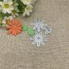 Cutting Dies Card Making Supplies,6.2x8.5cm Flowers The Leaves Metal Cutting Dies Stencils for Scrapbooking Decorative Embossing Handcraft Template view 3