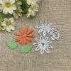 Cutting Dies Card Making Supplies,6.2x8.5cm Flowers The Leaves Metal Cutting Dies Stencils for Scrapbooking Decorative Embossing Handcraft Template view 4