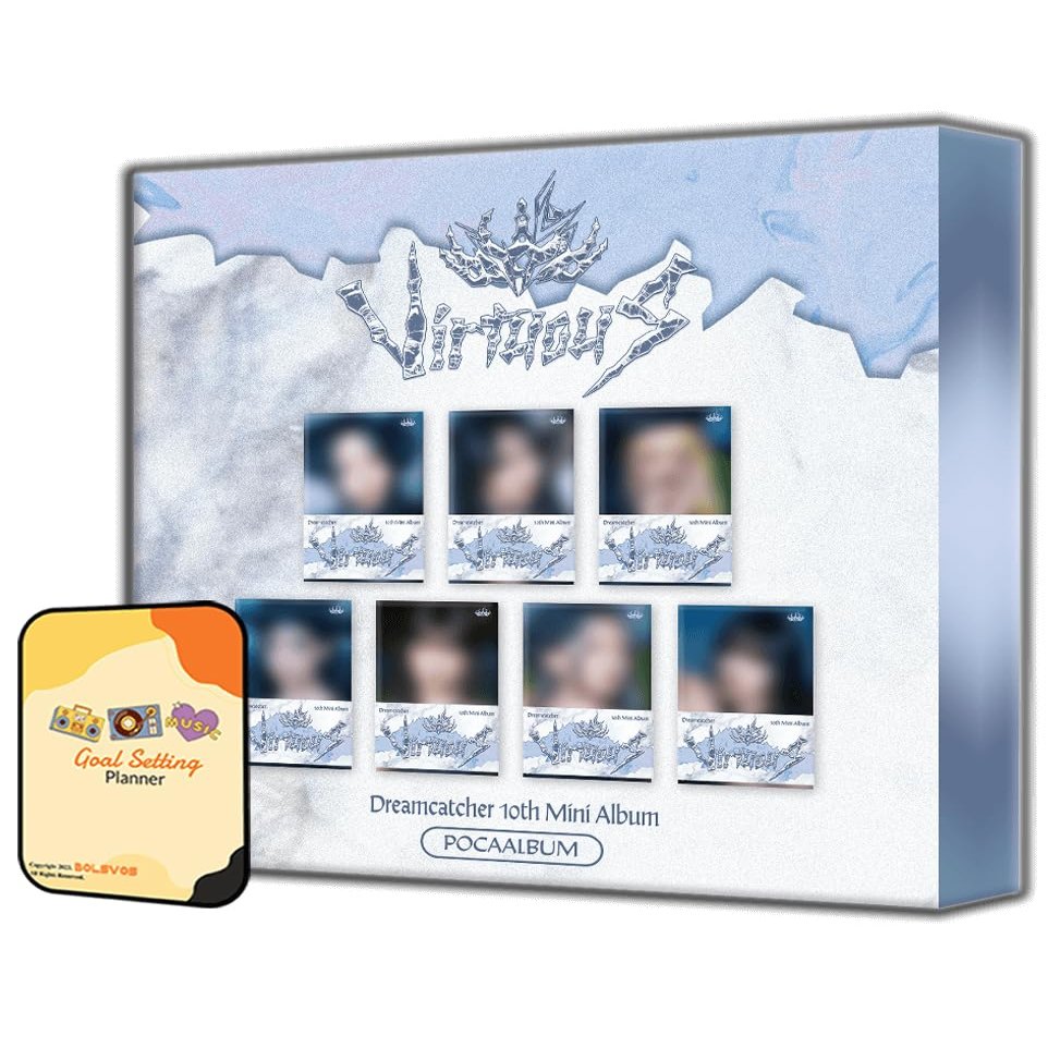 Dreamus Dream Catcher Album - VirtuouS Random Ver. (Poca Album)+Pre Order Benefits+BolsVos Exclusive K-POP Giveaways Package