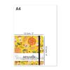 5" x 5" Hardcover Sketch Book,Small Mixed Media Sketch Pad,58 Sheets 150GSM Acid-Free Artist Drawing Paper,Travel Journal Blank Notebook for Adults Painting,Illustration,Art Supplies.Fruit Pit view 2