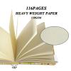 5" x 5" Hardcover Sketch Book,Small Mixed Media Sketch Pad,58 Sheets 150GSM Acid-Free Artist Drawing Paper,Travel Journal Blank Notebook for Adults Painting,Illustration,Art Supplies.Fruit Pit view 3