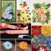 SAGGION DIY Manual Paper Quilling Mchine, Paper Art Tassel Machine, Tassel Width 0.03mm-4mm, Adjustable Tassel Width/narrow/long/short, Cutting Paper Is Smooth, for DIY Classroom view 2