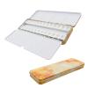Bitray Empty Watercolor Palette Medium Metal Pigment Palette with 26 Empty Half Pans and Folded Palettes for Drawing Gouache Oil Painting and DIY Painting Yellow view 1
