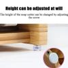 XQZMZSCP Wooden Wire Soap Cutter, Professional Soap Cutter with Hidden Storage Box, Maximum Cutting Length 37cm, for DIY Soap view 3