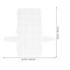 DIYEAH Plastic Mesh Canvas Sheets for Crochet Bag 4pcs White 2mm Grid Plastic Canvas for Cross Stitch 13.97 X 12.99 Inch view 2