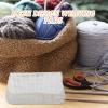 DIYEAH Plastic Mesh Canvas Sheets for Crochet Bag 4pcs White 2mm Grid Plastic Canvas for Cross Stitch 13.97 X 12.99 Inch view 4