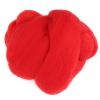 55g Needle Felting Wool, Roving Wool Yarn, Fibre Wool Yarn Roving for Wool Felting Yarn Supplies Material (45-red) view 1