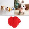 55g Needle Felting Wool, Roving Wool Yarn, Fibre Wool Yarn Roving for Wool Felting Yarn Supplies Material (45-red) view 4
