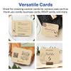 Avery Printable Rectangle Scalloped Postcards, Sure Feed Technology, 4.25" x 5.5", Kraft Brown Cardstock, Print-To-The-Edge, Laser/Inkjet Cards, 20 Total view 3