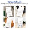 Avery Printable Rectangle Postcards, 6" x 11", Glossy White Cardstock, Laser/Inkjet Cards, 50 Total view 3