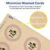 Avery Printable Round Business Cards, Sure Feed Technology, 2" Diameter, Kraft Brown Cardstock, Print-to-the-Edge, Laser/Inkjet Cards, 120 Total view 4