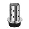 DZQ Perforated Casting Flask Vacuum Casting Stainless Steel Wall Flanged with Rubber Sprue Base(2" x 4") view 3