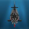 Aetheria Nuclear Submarine Building Set, 1:125 Large Los Angeles-Class Military Battleship with Display Stand, Designed by bru_bri_mocs, Collectors & Enthusiasts Construction for Adult-3062 Pieces view 4