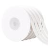 Showin White Velvet RibbonDouble Face 3/8" x 20Yd for Christmas Wreath Decoration Handmade Craft Ornaments, Bow Making, Gift Wrapping view 1