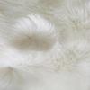 RhLLvJ White Faux Fur Fabric Long Pile Sewing Fabric DIY Crafts Clothing Photography Props Backrest Chair Cover Seat Cushion Floor Dining Table Decoration(50x160cm) view 1