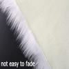 RhLLvJ White Faux Fur Fabric Long Pile Sewing Fabric DIY Crafts Clothing Photography Props Backrest Chair Cover Seat Cushion Floor Dining Table Decoration(50x160cm) view 4
