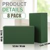 Hahood 8 Packs Floral Foam Blocks Wet & Dry Floral Foam Bricks 5.5x3.1x1.8 Inch Flower Arranging Kit for Fresh and Artificial Flowers Florist Foam Blocks for Wedding Home Decor view 2