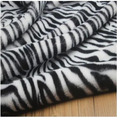 RhLLvJ Artificial Fur Fabric Material Animal Print 160x50cm 62''x19''Suitable for Sewing Crafts, Clothing and Apparel, Blankets, Pet Beds
