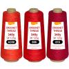 3 Cones total375g size3 Crochet Thread,100% Pure Cotton Thread Yarn for Hand Knitting,crochetting(350-666-816) view 1