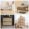 ECYC 45x150cm Plastic Rattan Webbing Roll, Plastic Rattan Cane Webbing Woven Open Mesh Cane Woven Furniture Table Chair Repair Material,02 view 4