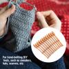12Pcs Lace Bobbin Wooden, Craft Knitting Needle Weaving Tool, Antique Vintage French Craft Turned Wood Weaving Tools, Lace Making Supplies for Beginner view 2
