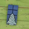 NineTribe Basics Christmas Tree - Snap Out Center - Wax Melt Snap Bar Silicone Mold - 1"" deep view 4