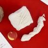 Satvik 3 Pc Combo of 1 Pc Pure Cotton Safed Kacha Sut with 1 Pc White Jaenu & 1 Pc Round Moli|Brahmin Safed Dhaga Sacred White Pooja Thread/Sutali/Kaccha/Kukari Kalawa Mouli Mauli Hindu Pujan Item view 2