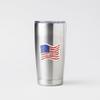 US Flag Sticker - 3" Vinyl Sticker - United States Flag, Water Bottle, Election, Laptop Sticker - Won't Scratch or Fade - Made in the US (ST-0380) view 4